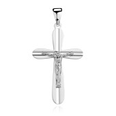 Cruciulita argint pandantiv 20x41mm  DiAmanti K0022R-DIA